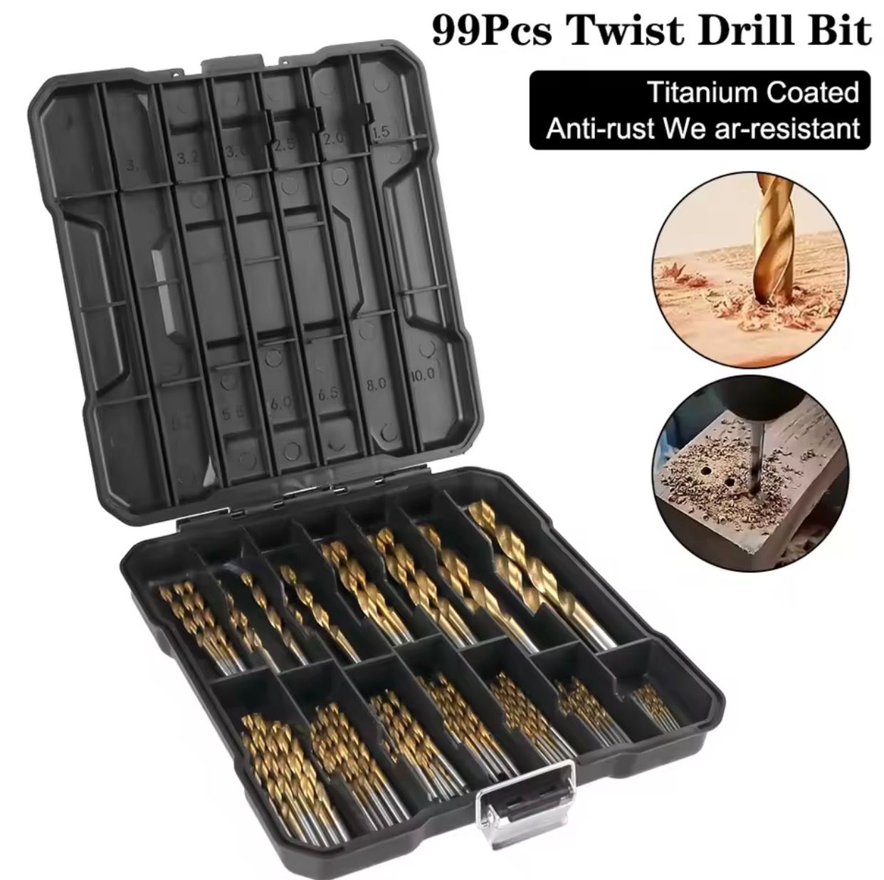 Heavy Duty Tool Box | Portable Storage Organizer